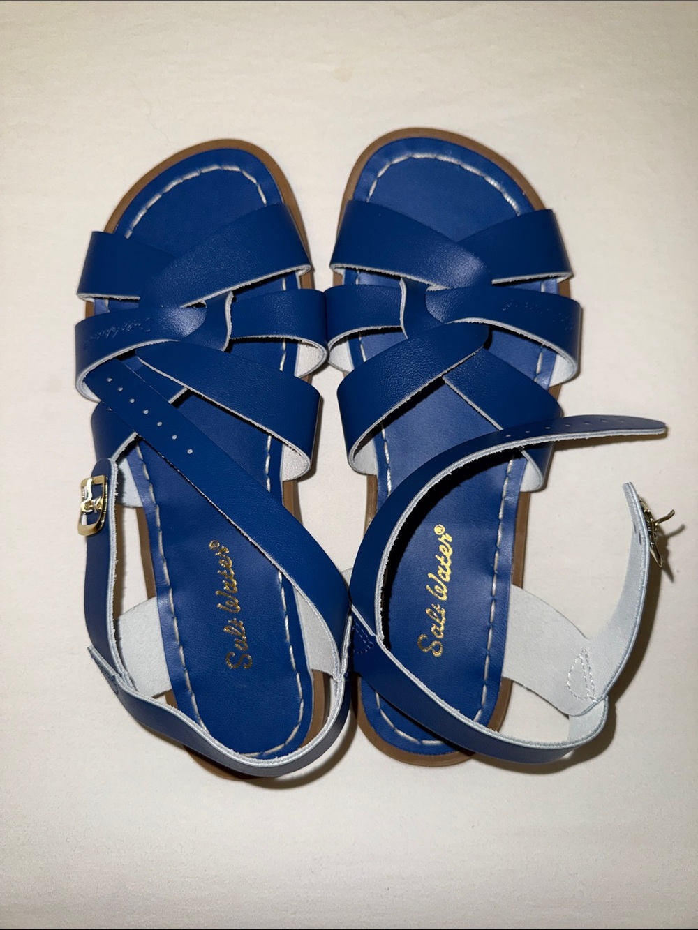 Women’s Cobalt Saltwater Sandals Blue Strappy Sandals
